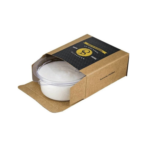 Suavecito Scheerzeep Sandalwood - verpakking, vooraanzicht