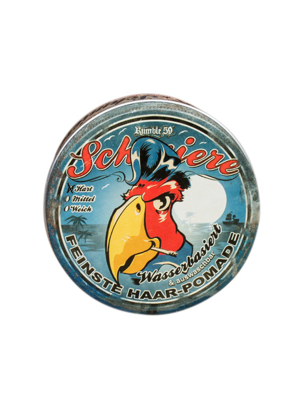 Schmiere Heavy Waterbased Pomade 140g - blik vooraanzicht